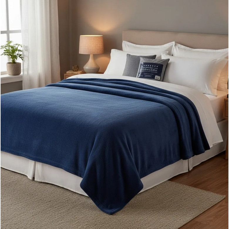 Cobertor Manta Fleece Soft Casal Queen Microfibra Antialérgico