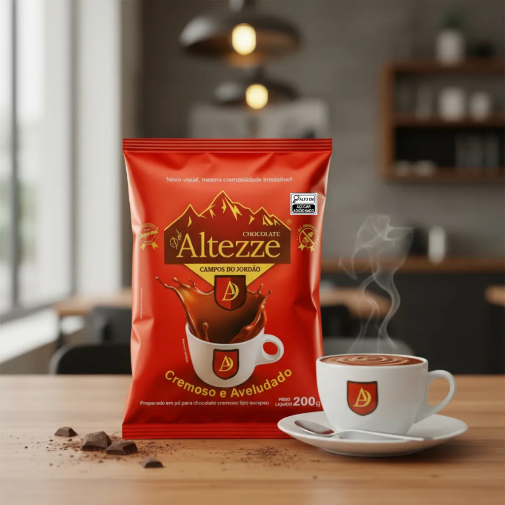 Chocolate Quente Cremoso Del Altezze (Suisse Chocolate) 200g