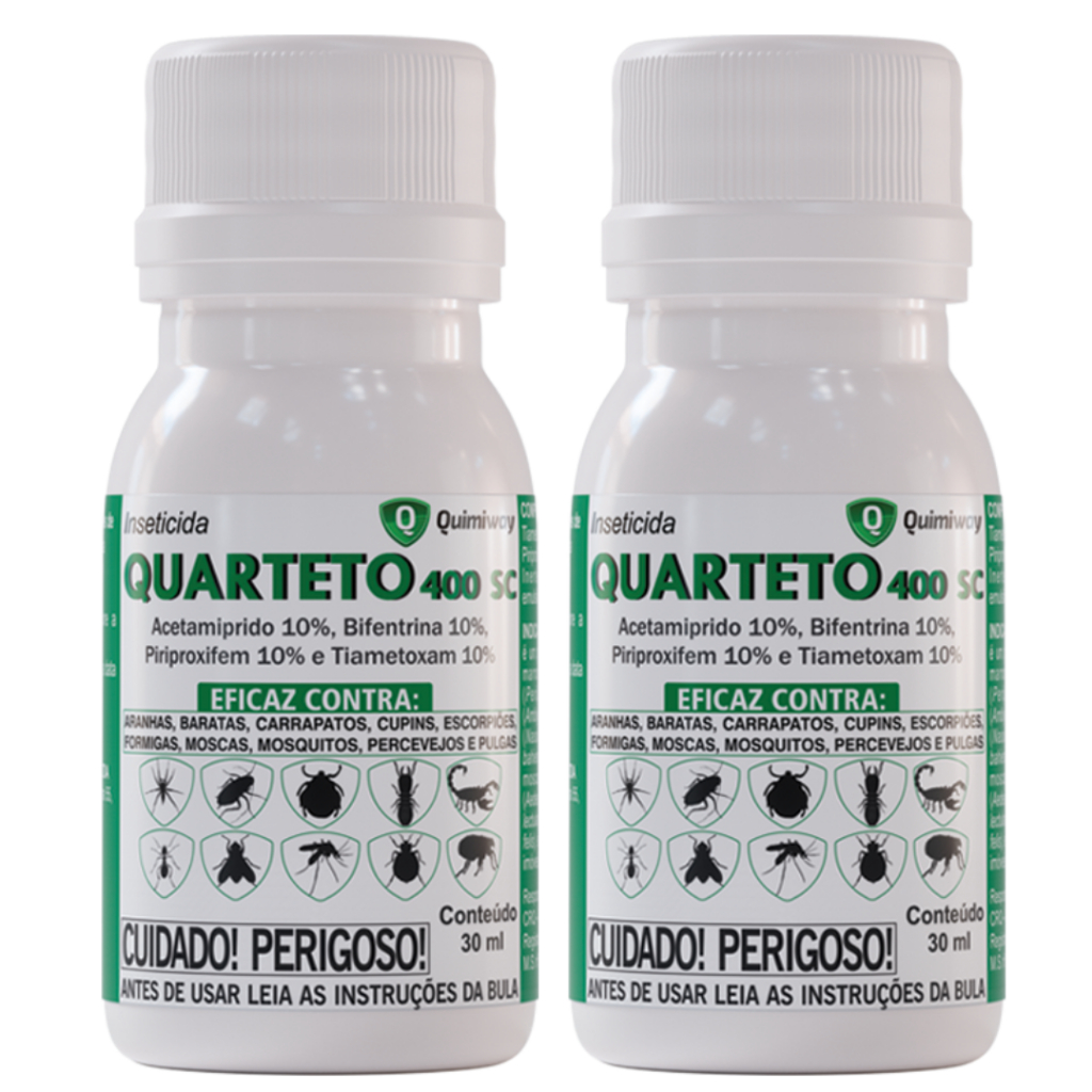 Veneno Quarteto 30ml Escorpiao Aranhas Carrapatos Pulgas larvas moscas ...
