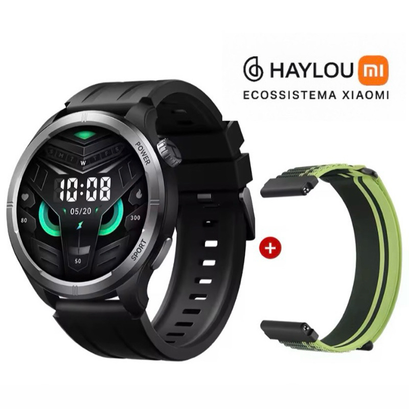 Relogio Smartwatch Ecossistema Xiaomi,Haylou Solar Neo A Prova Dagua ...