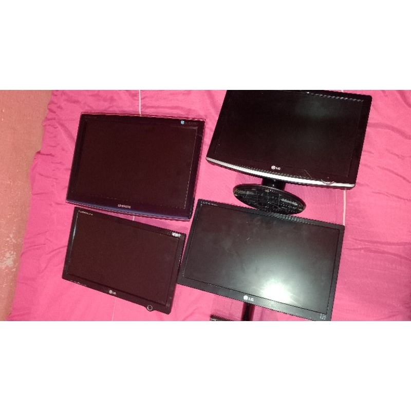 telas de pc Monitores hp e Lg
