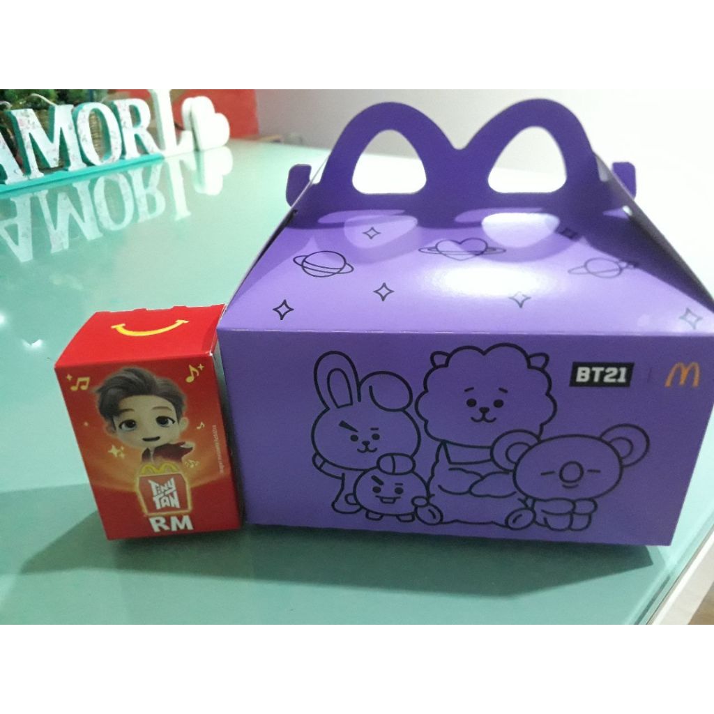 BTS バンタン Bonecos BTS TinyTan - Mc Donald's | Throwback Edition /Encore