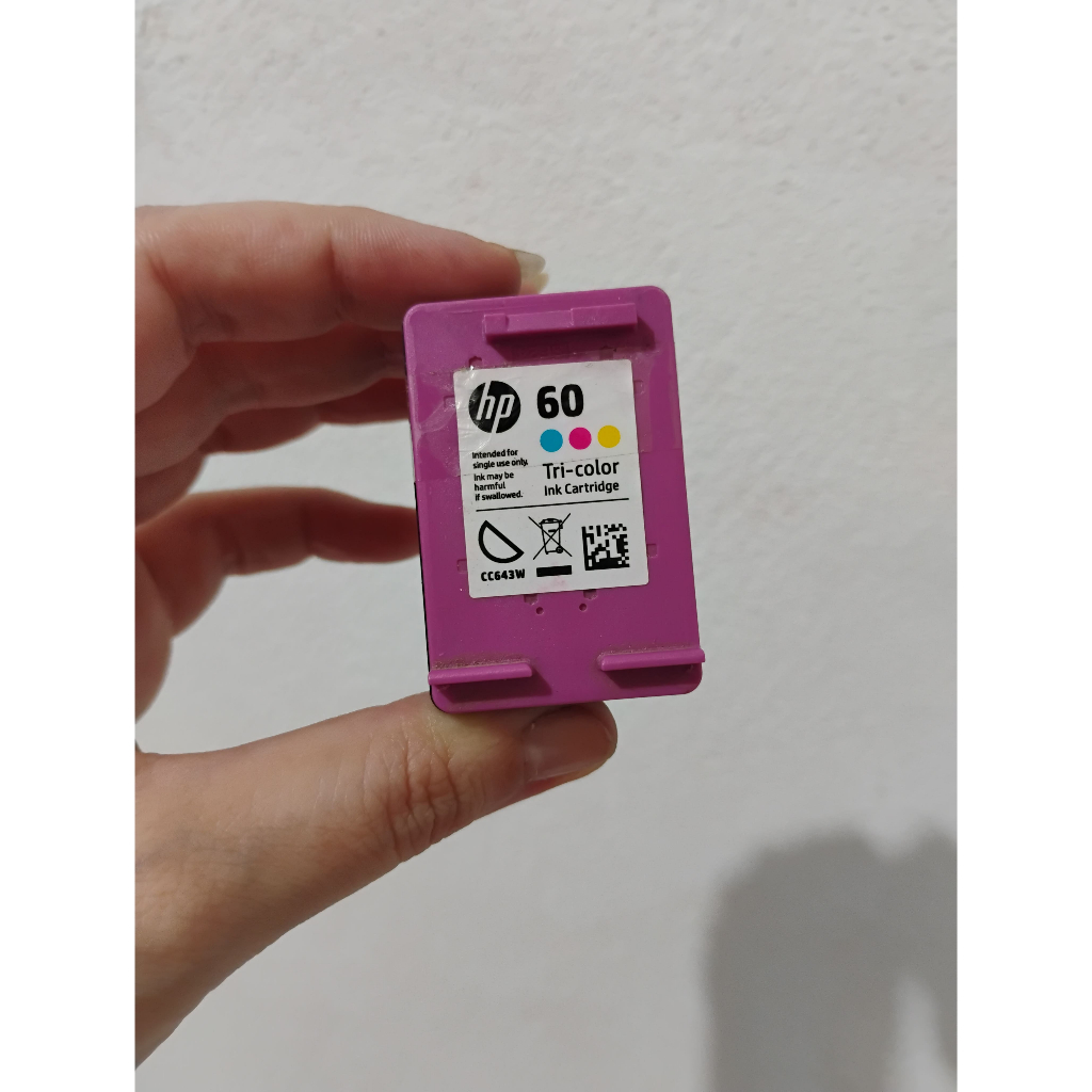Cartucho hp 60 colorido - LER DESCRIÇÃO | Shopee Brasil