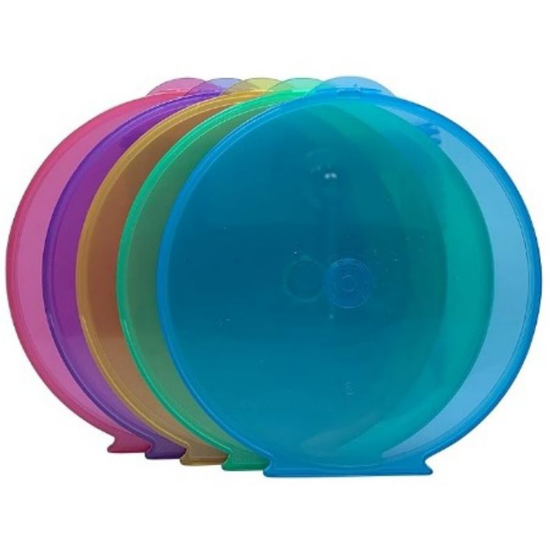 Cd Dvd Box Estojo Capa Peixinho 20 Unidades Diversas Cores Capinha