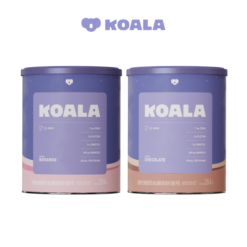 Koala (264g) - Suplemento em Pó Noturno com Magnésio, Inositol ...