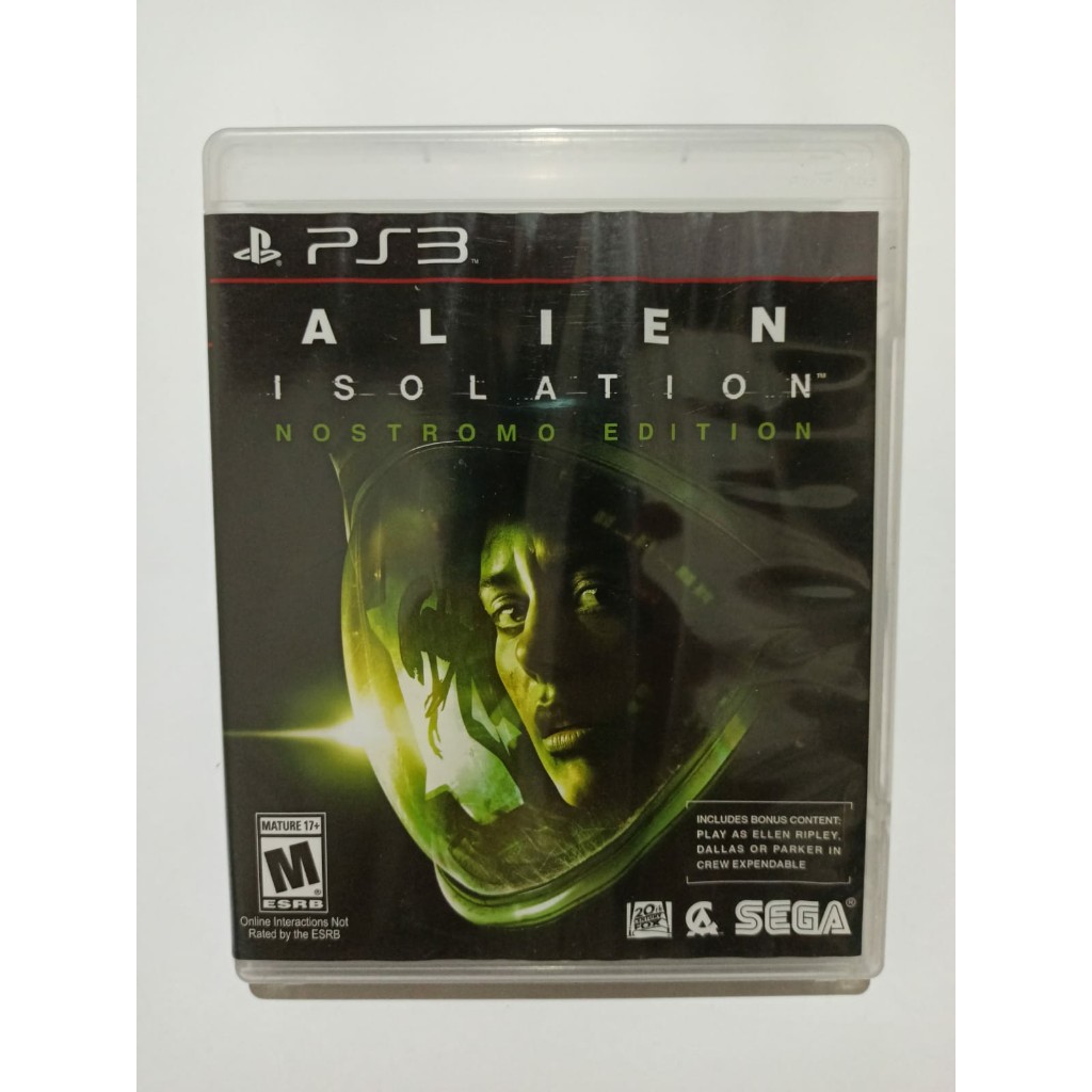 Alien Isolation Nostromo Edition -mídia Física - Ps3 | Shopee Brasil