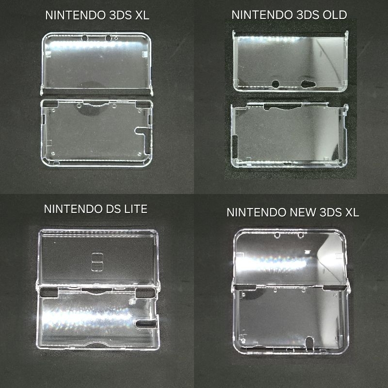 Capa acrilica Nintendo new 3ds , 3ds old , 3ds xl , ds lite