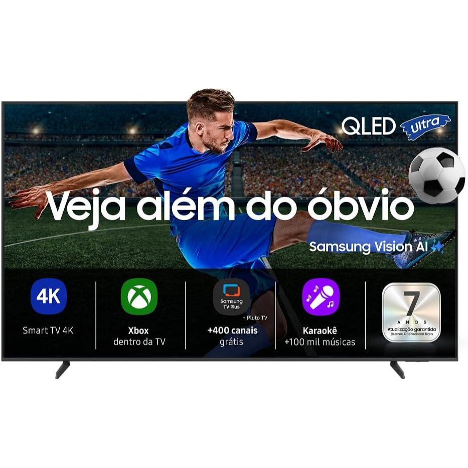 Samsung Vision AI TV 50" QLED Ultra 4K QEF1 | Shopee Brasil