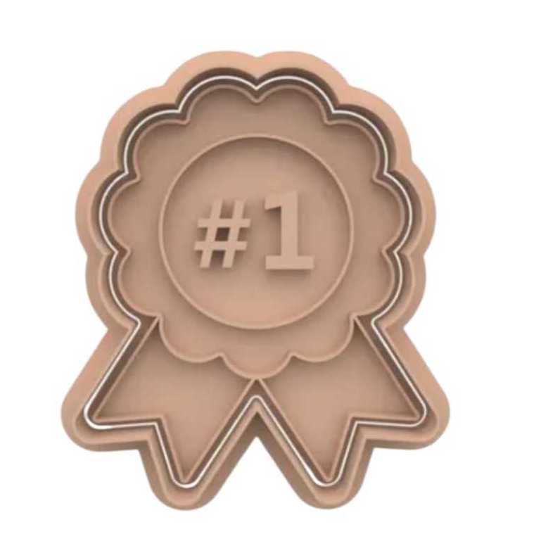 Cortador de Biscoito para Confeitaria e Artesanato Medalha #