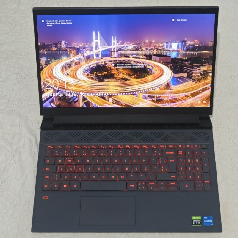 Notebook Gamer Dell G15 i5 12500h RTX3050 1TB M.2 15,6 HDR 120 Hz ...