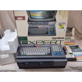 Console Msx Gradiente Com Teclado, Caixa E Dois Manuais