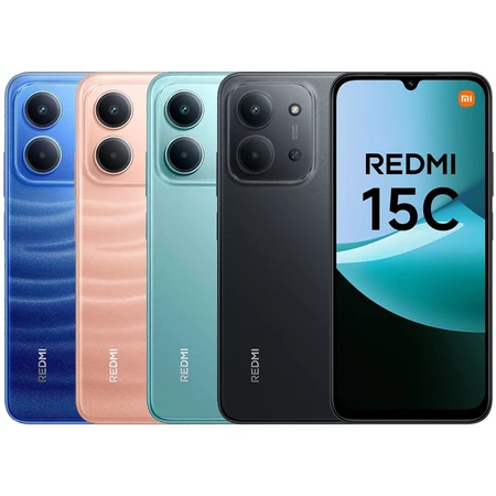 Celular Xiaomi Redmi 15C azul 8GB 256GB RAM 4GB 128GB RAM - Vista 6