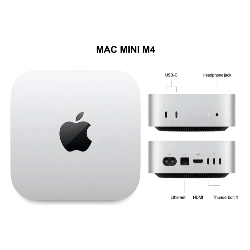 Apple MacMini M4 16.256 GB ou MacMini M2 8.256 GB - Original