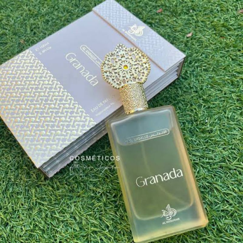 Perfume arabe unissex da Al wataniah Granada Al andalus edp 100ml