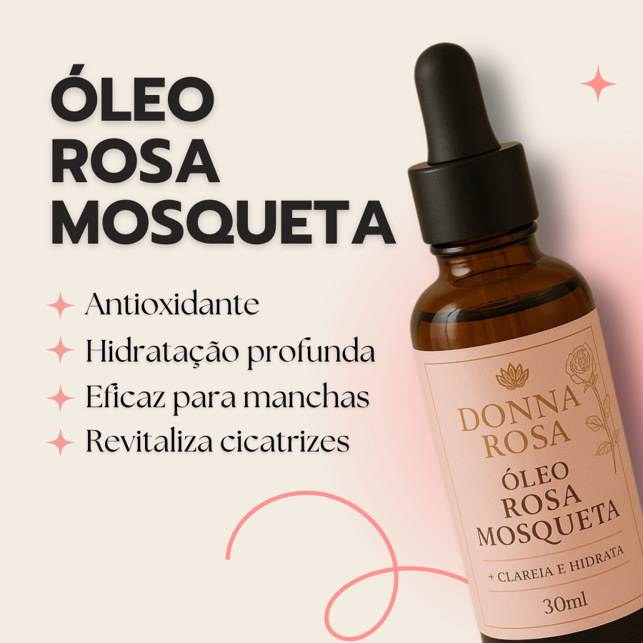 Óleo Vegetal de Rosa Mosqueta Rubiginosa Puro Prensado a Frio Natural ...