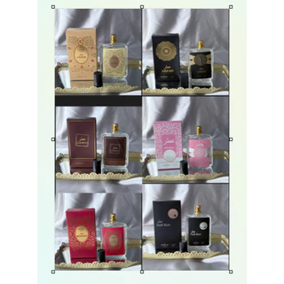 Kit Perfume Feminino e Masculino Arabes 100ml c/06 Unidades YOU Cosmeticos
