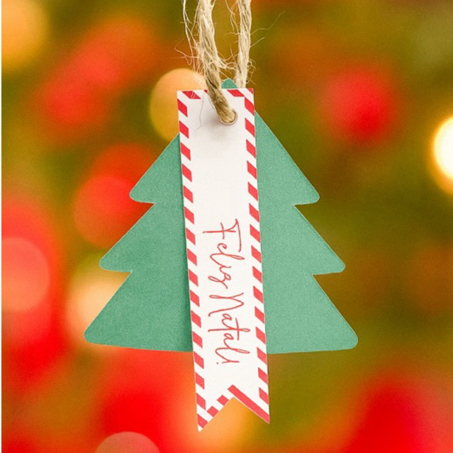Tag Feliz Natal - Tag Natalina