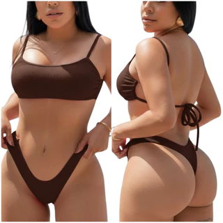 Conjunto De Biquini Básico em Oferta na Shopee
