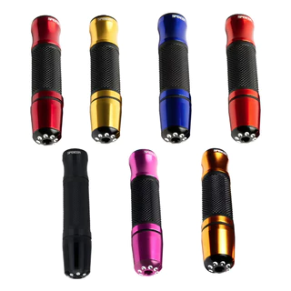 Manopla Jupter Esportiva Spencer Oficial Cores Moto Alumínio Com Peso 22mm Universal Anatomica