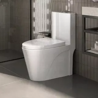 Vaso Sanitário Monobloco Caixa Acoplada Completo Privada Cor Branco Tubrax - VAB0003