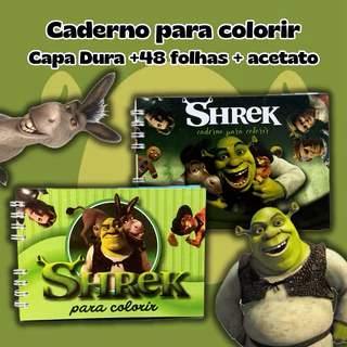 Caderno para Colorir + Capa Dura + 48 desenhos com folhas grossas