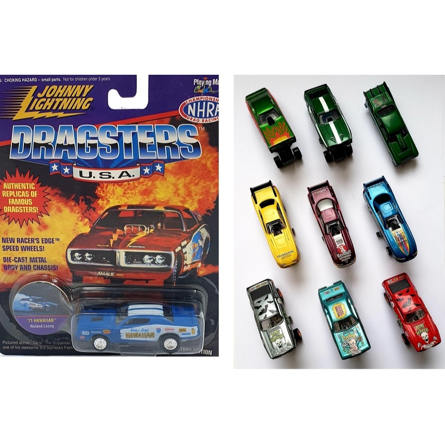 Johnny Lightning Dragsters USA Funny Car 1:64 | Shopee Brasil