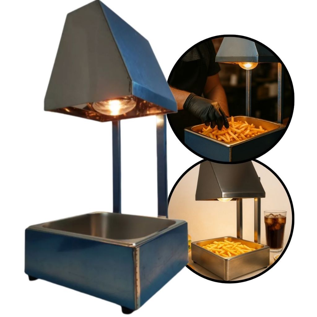 Conservador de Frituras Inox 250W Profissional com Lâmpada I
