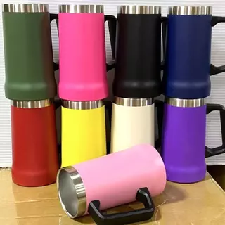 Caneca Copo FOSCA 700ML Térmico Aço inoxidável 304 Café Bebida