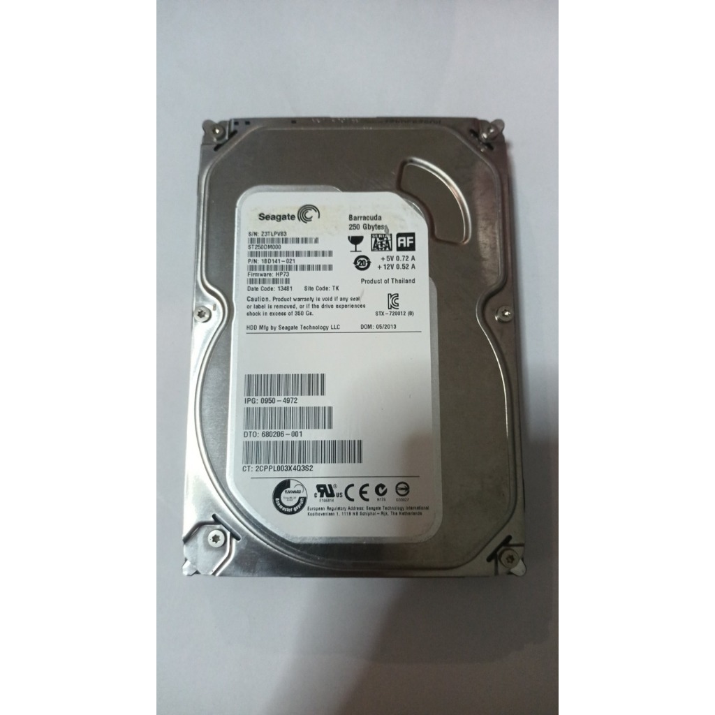 HD 8TB SEAGATE BARRACUDA 5900RPM SATA 3 6GB/S 256MB CACHE em