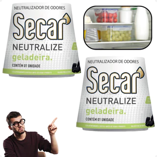 Kit 2 Tira Acaba Elimina Mau Cheiro Odor Ruim Geladeira Neutralizador Desodorizador Carvão Ativado em Oferta na Shopee