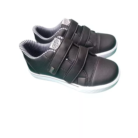 Tênis infantil menino calce facil sem cadarço com velcro antiderrampante