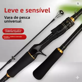 Vara Carretilha Mix Carbon 1,68m 8-20lbs - 2 Partes em Oferta na Shopee