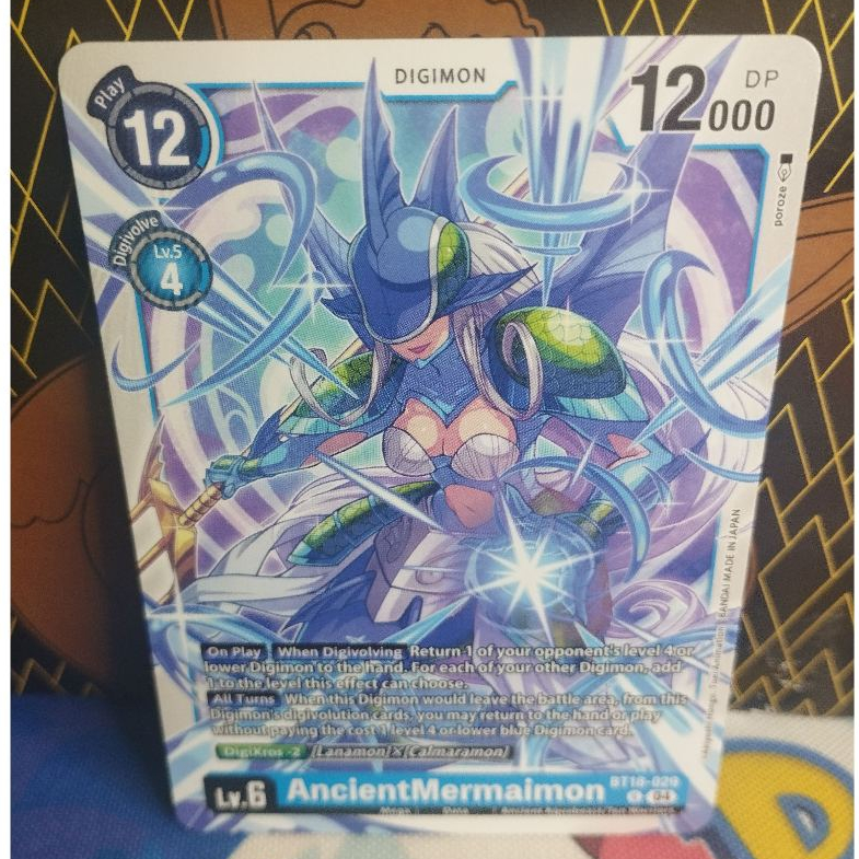 AncientMermaimon Original - Digimon Card Game | Shopee Brasil