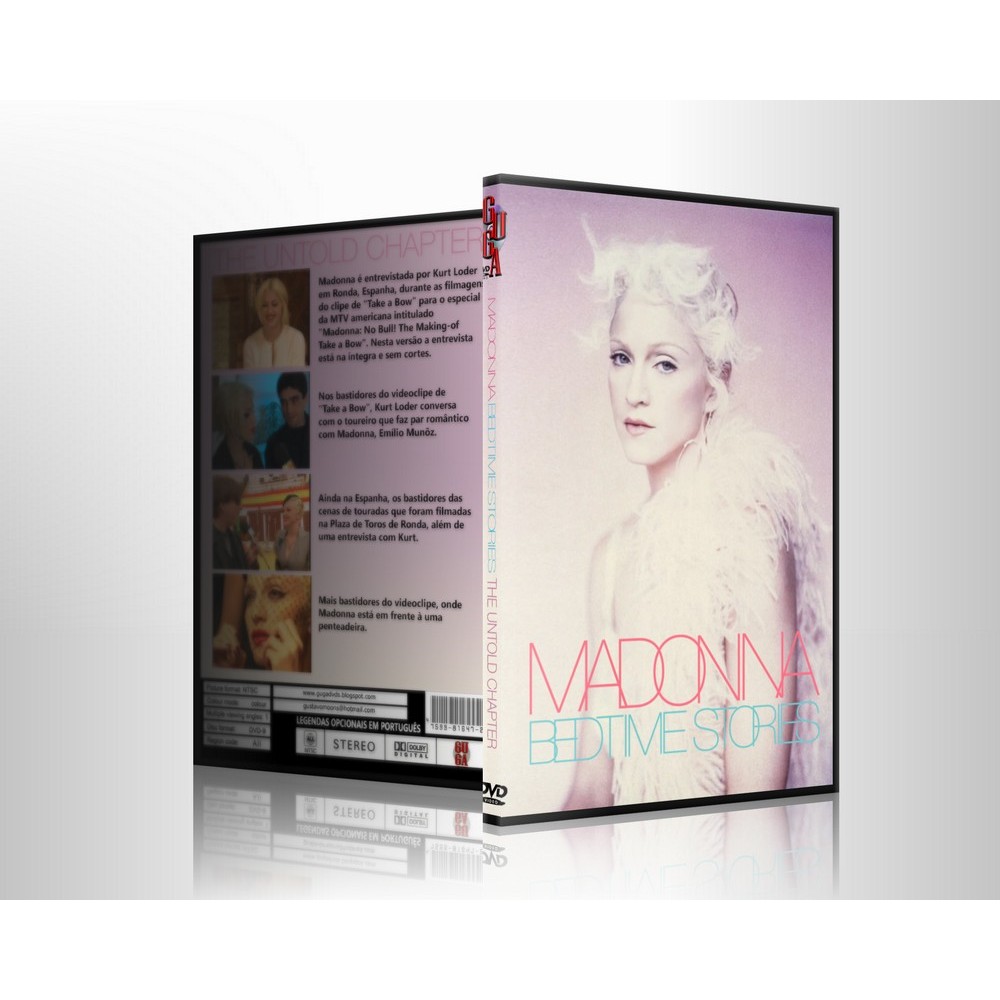 DVD Madonna Bedtime Stories The Untold Chapter Shopee Brasil
