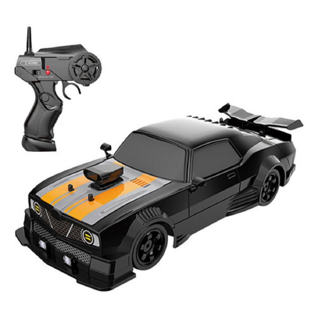 Carrinho Controle Remoto Speed Racing Com Luzes Bateria Recarregável Solta Fumaça