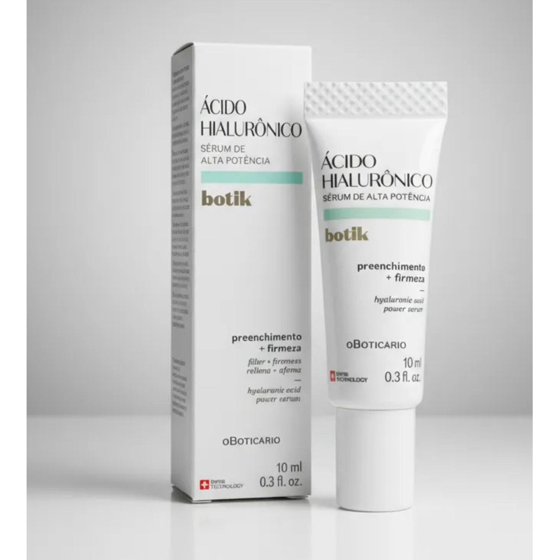 Botik Sérum De Alta Potência Ácido Hialurônico 10ml Todo Tipo De Pele ...