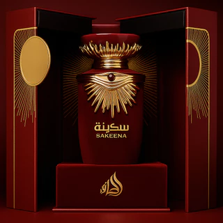 Perfume Árabe Sakeena Lattafa 100ml – Floral Doce, Alta Fixação e Luxo Feminino em Oferta na Shopee