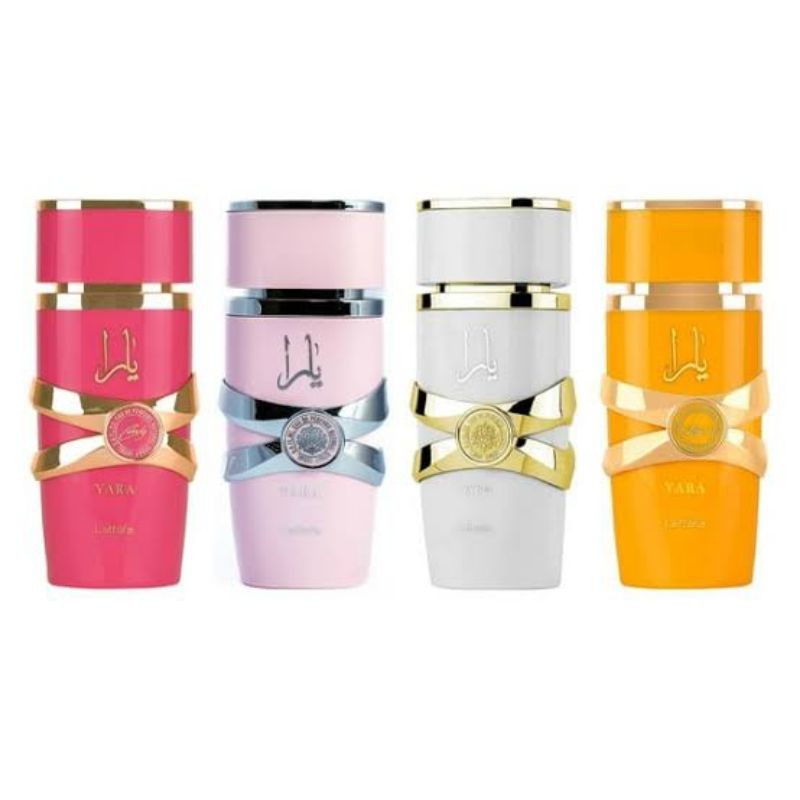 Kit Lattafa Yara Collection Feminino Edp - Perfume 4x25ml original