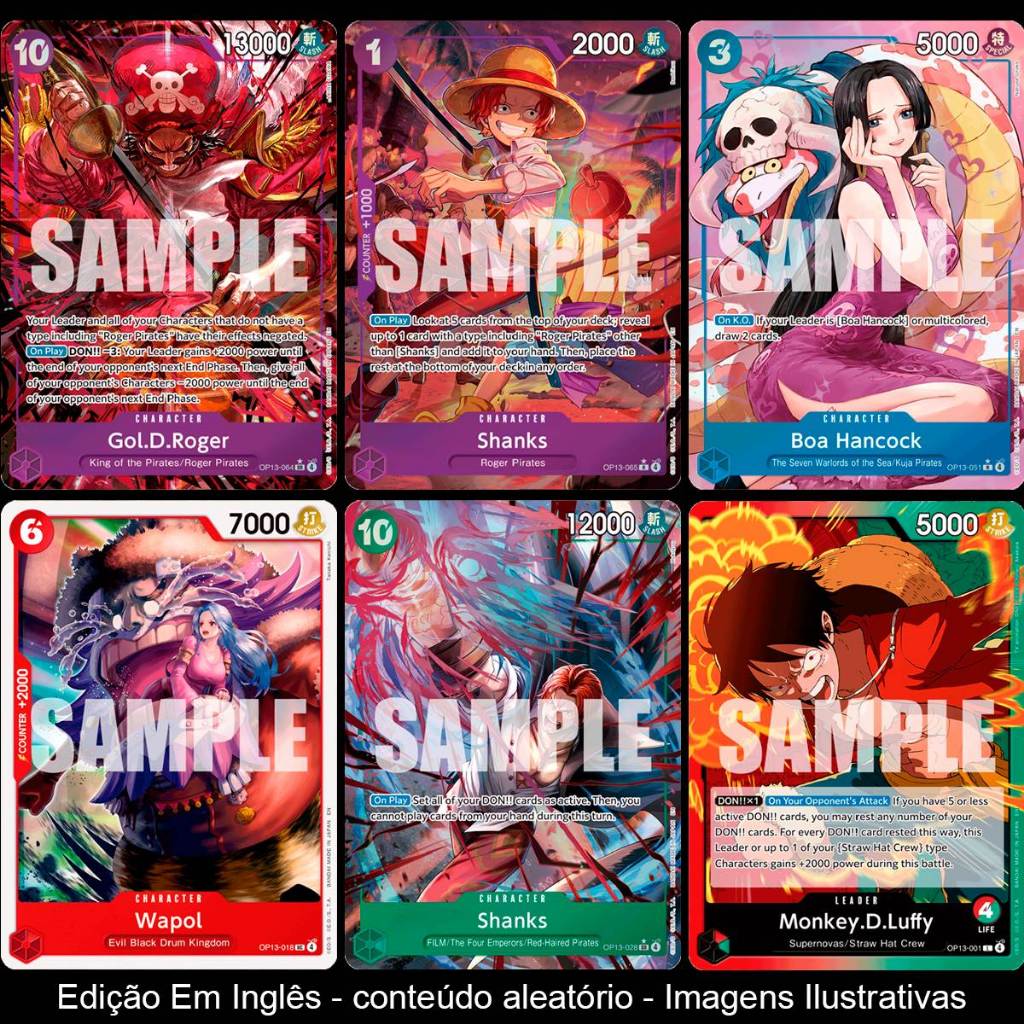 One Piece Box 24 Booster Carrying On His Will Op 13 Cartas Bandai