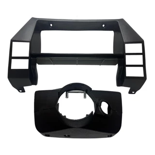 Kit Capa Chave Seta Moldura Do Painel Gol Quadrado Cl 1000 88/95