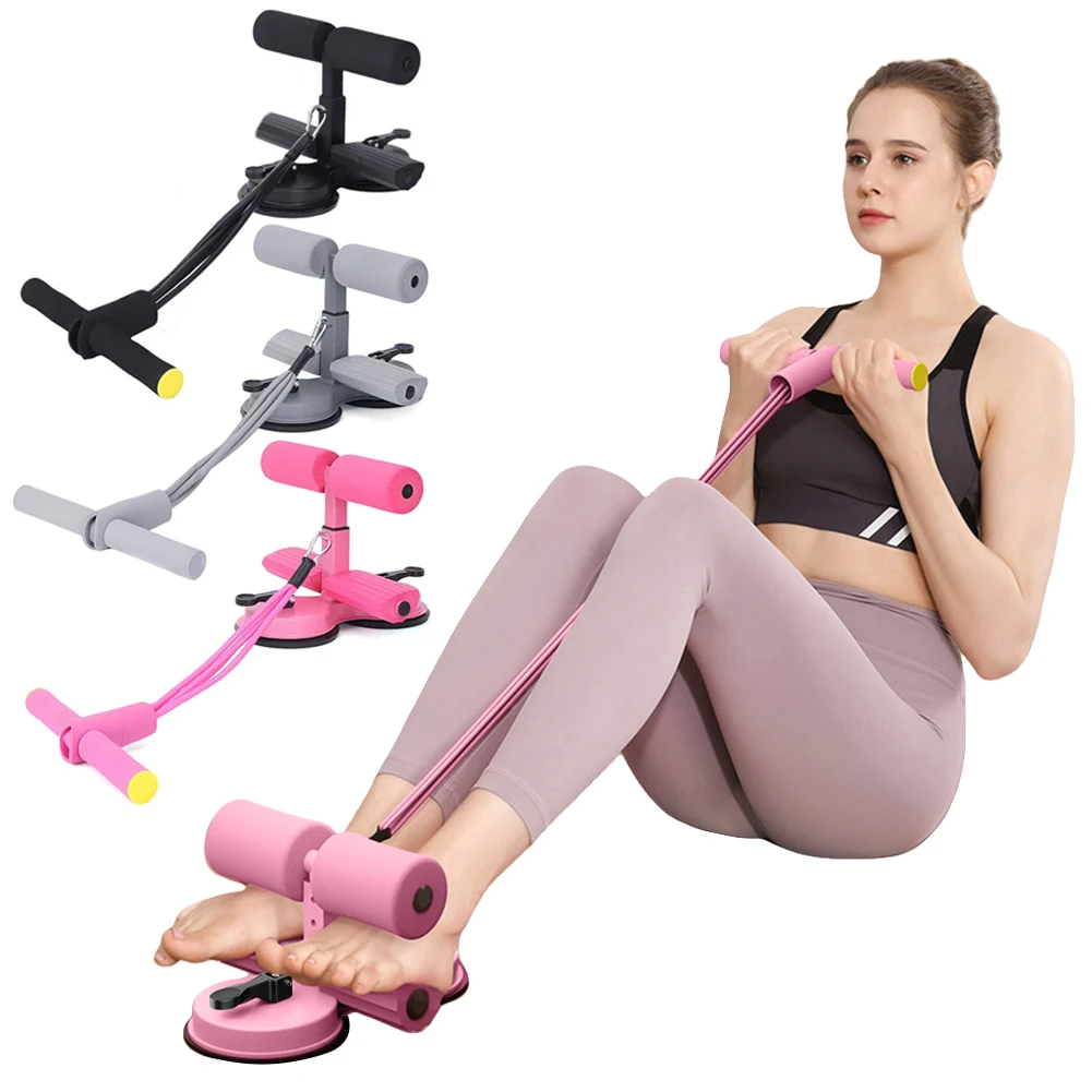 Supino para Abdominais com Ventosa | Equipamento Fitness Universal | Fixação Fácil -V2