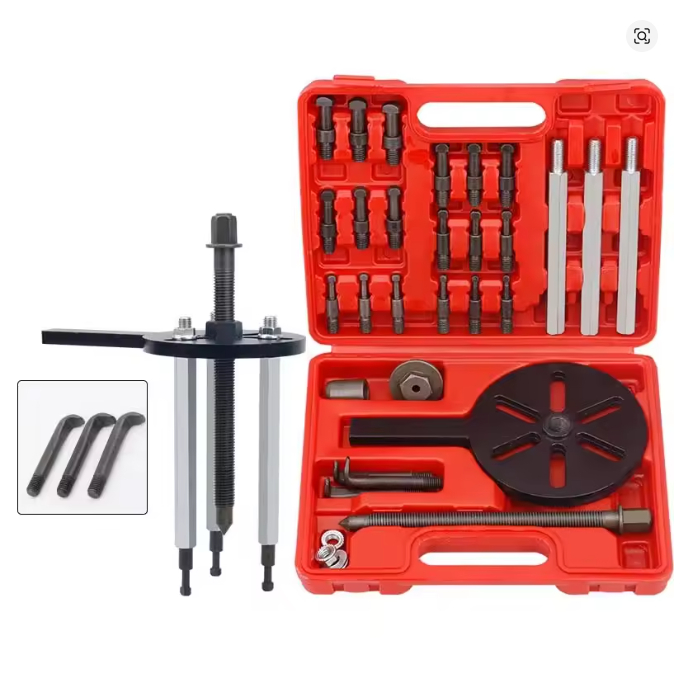 Kit Extrator Rolamento Alternador, Saca Polia, 4 Garras 21 Em 1 ...