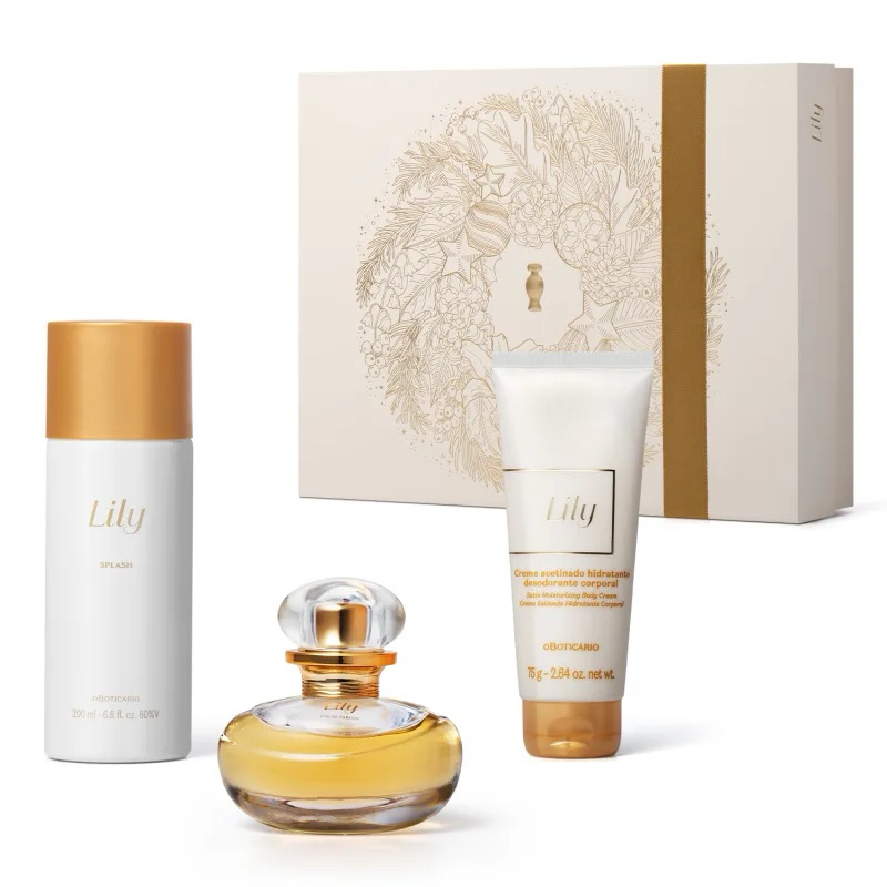 Kit lily (3 itens) | Shopee Brasil