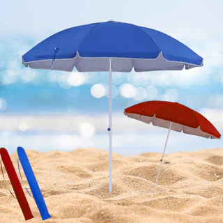 Guarda Sol Gigante 2,40m Praia Piscina Respirável UV Verão