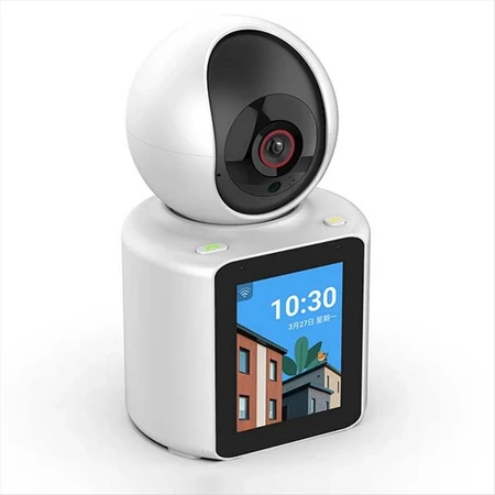 Câmera de Monitoramento 1080p 360º Wi-Fi Full HD – Ideal para Videochamadas, Bebês e Cuidadores