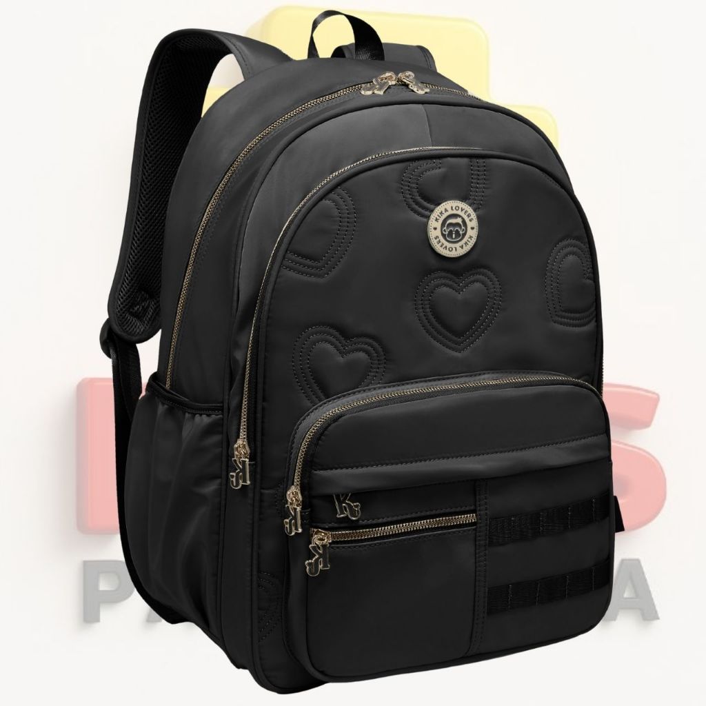 Mochila Costas Kika Lovers Oficial KK2621 Detalhes Costura