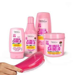 Kit Desmaia Cabelo Forever Liss GANHE Escova Para Pentear em Oferta na Shopee