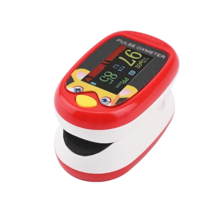 Oxímetro Infantil Digital com Display led Recarregável Confortável