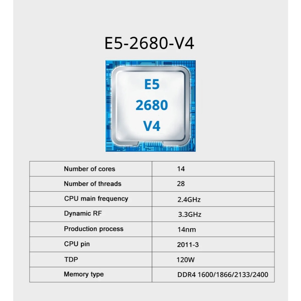 Placa Mãe X99 com Intel Xeon 2680 v4 e Módulo TPM 2.0 no Brasil