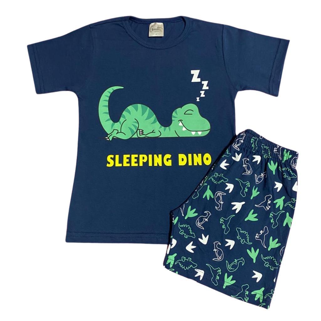 Pijama Infantil 100% Algodão Camiseta + Shorts Roupa Infantil de Menino em Oferta na Shopee